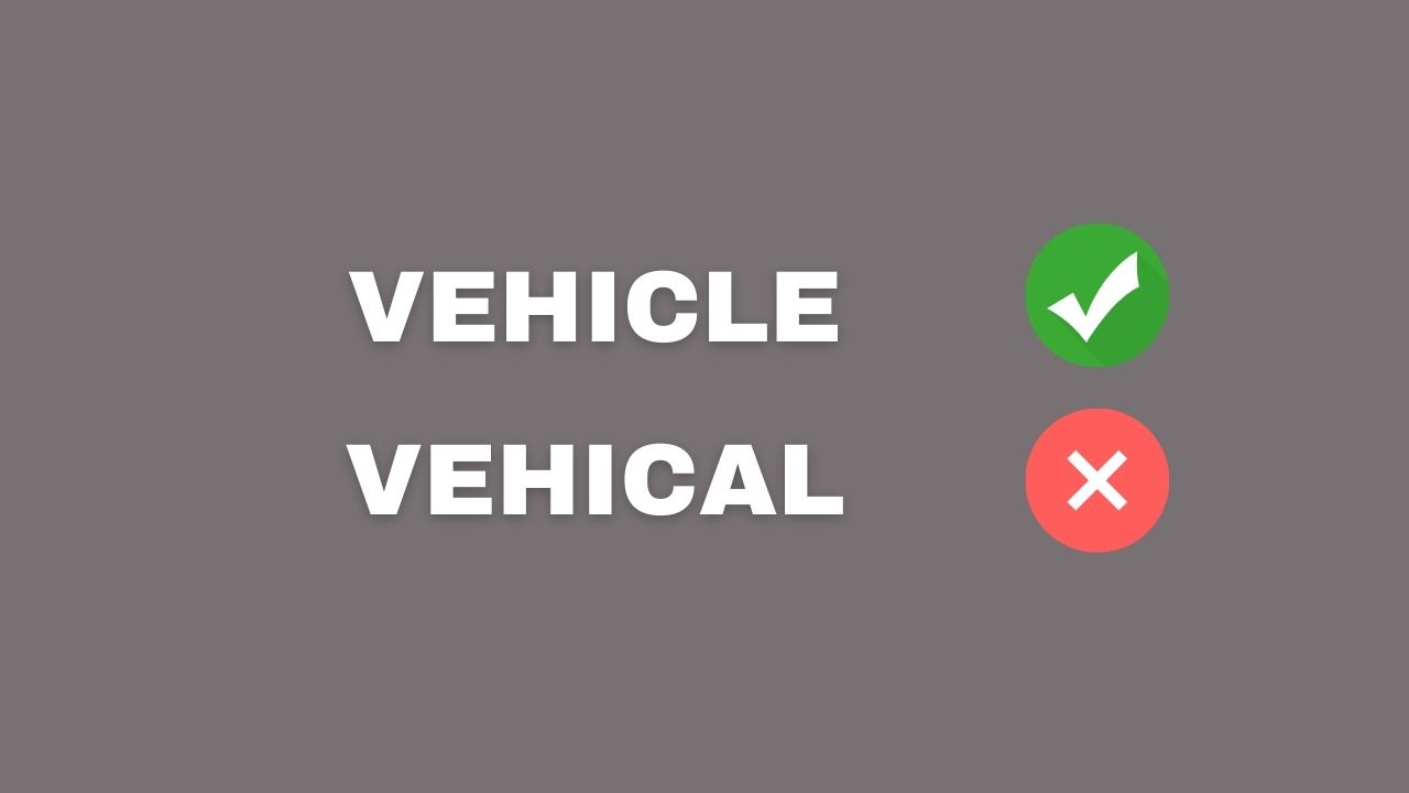 Véhicule vs véhicule: Quelle est l'orthographe correcte?