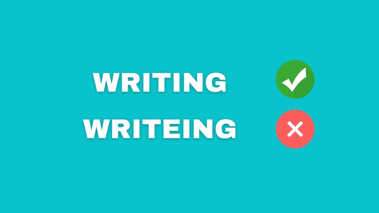 Écriture ou écriture: Comment épelez-vous l'écriture?